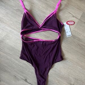 Mesh Cutout Bodysuit